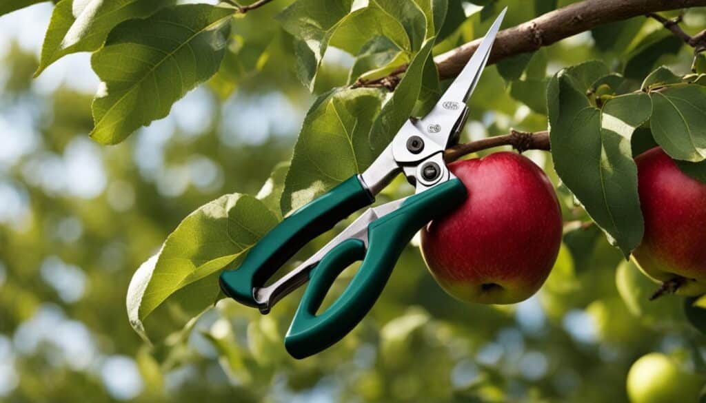 Pruning for disease prevention in apple trees Pruning for disease prevention in apple trees