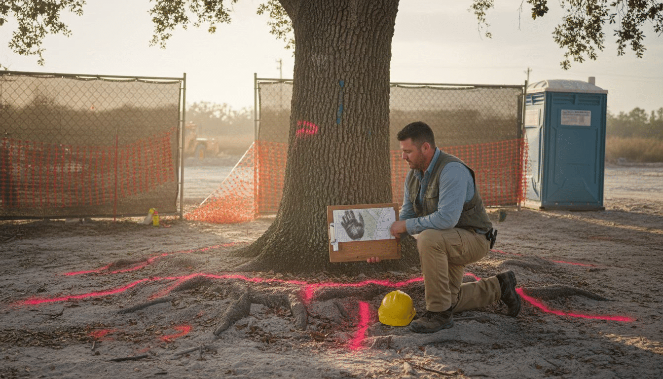 Role of Arborists in Development: 80% Tree Damage Cut