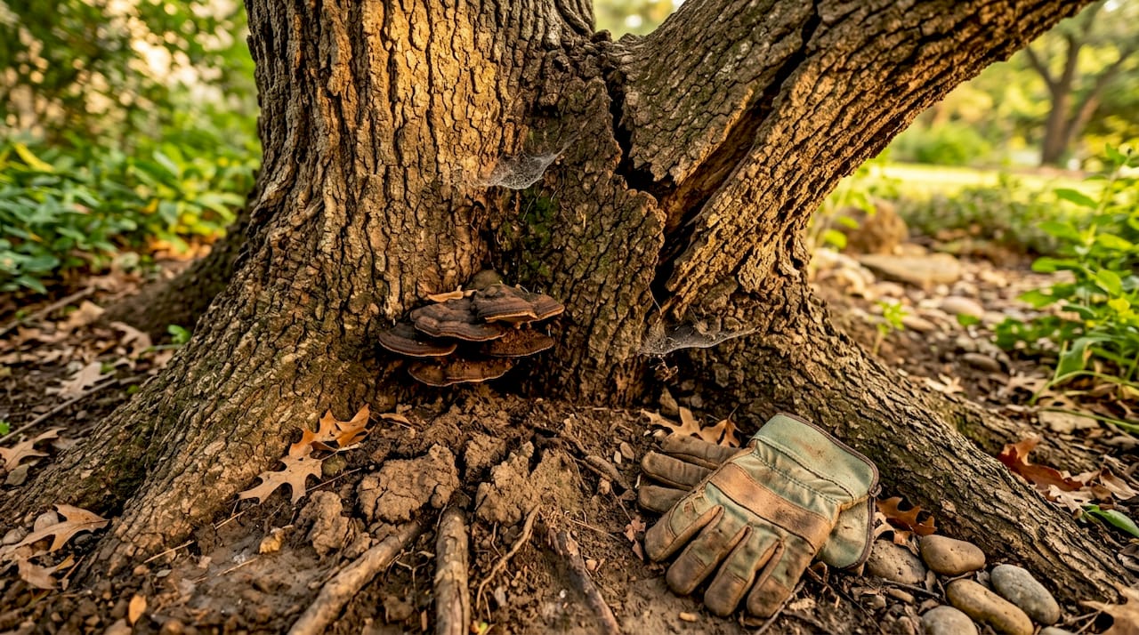 Tree Showing Risk Tree Hazard Signs Explained for Property Owners